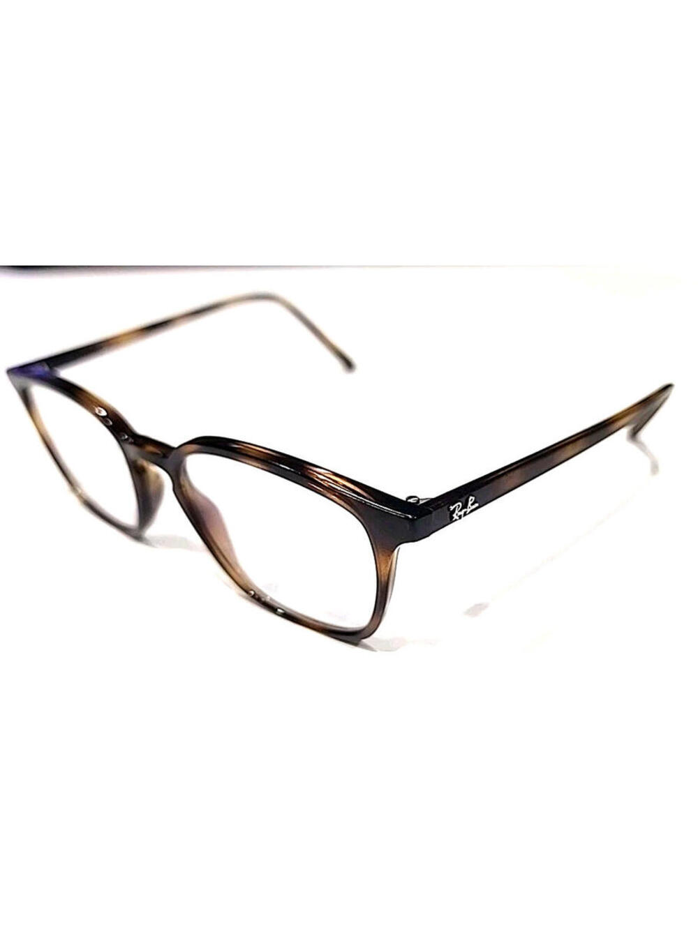 Ray Ban RB7185 2012 Tortoise Square Eyeglasses Frame 50-18 145 TW